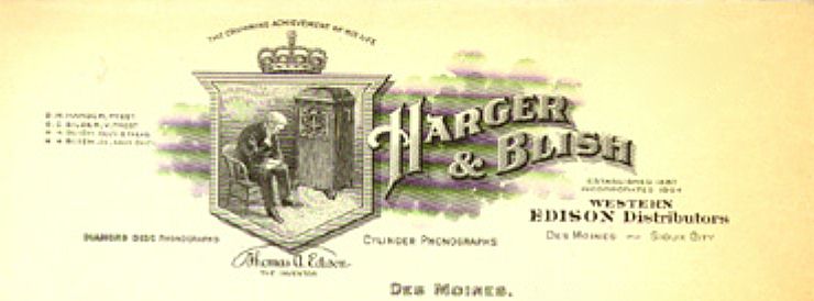 Harger and Blish Letterhead