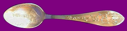 Blish Spoon: 1886-1911, Barnstable 1658
From the genealogical collection of C. B. Blish